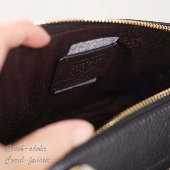 NWT CQ047 Coach X Tom Wesselmann Box Crossbody Leather Black Multi - Picture 10 of 10